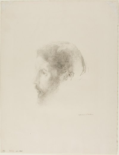 Pierre Bonnard af Odilon Redon