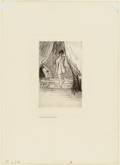 Pleasure, Elastic Phantom!, plade 5 af 9 af Odilon Redon
