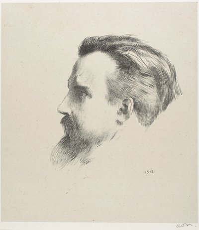 Portræt af maleren Maurice Denis af Odilon Redon