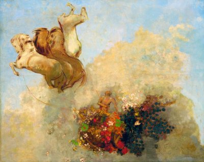 Quadrige af Odilon Redon