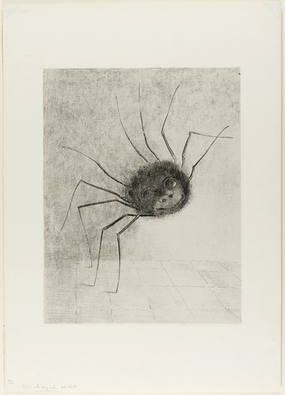 edderkop af Odilon Redon