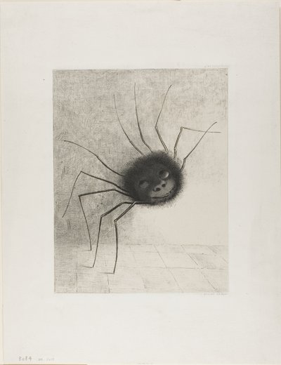 edderkop af Odilon Redon