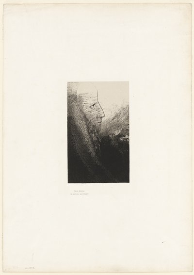 St. Anthony: "Hjælp mig, O min Gud!", plade 2 af 24 af Odilon Redon