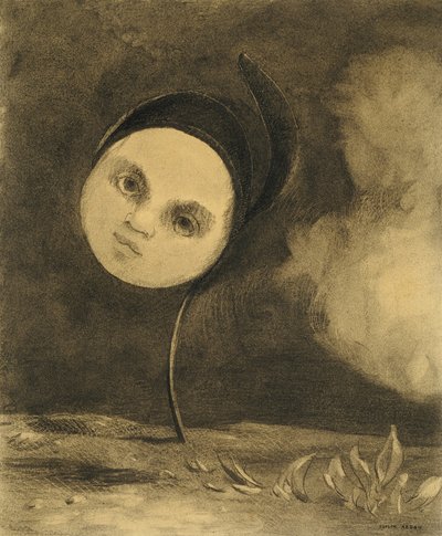 mærkelig blomst af Odilon Redon