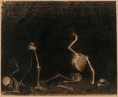 Knoglernes slag af Odilon Redon