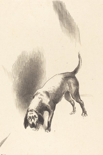 Hunden af Odilon Redon