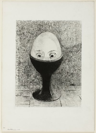 Ægget af Odilon Redon