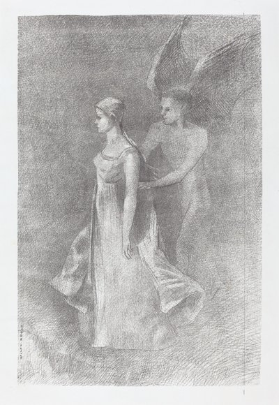 The Haunting (Hantise) af Odilon Redon