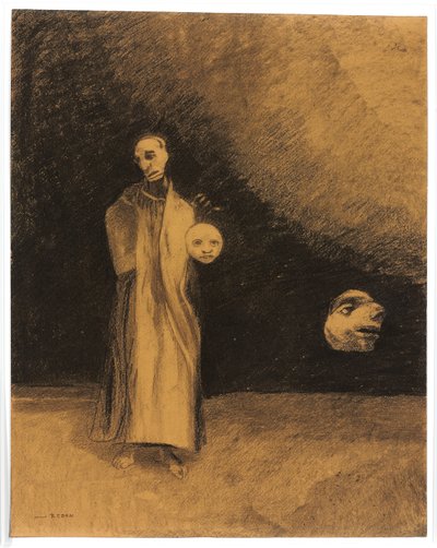 Mareridtet, 1881 af Odilon Redon