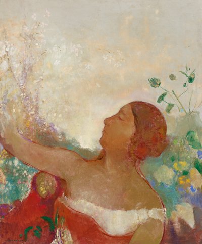 Det forudbestemte barn, Ophelia af Odilon Redon