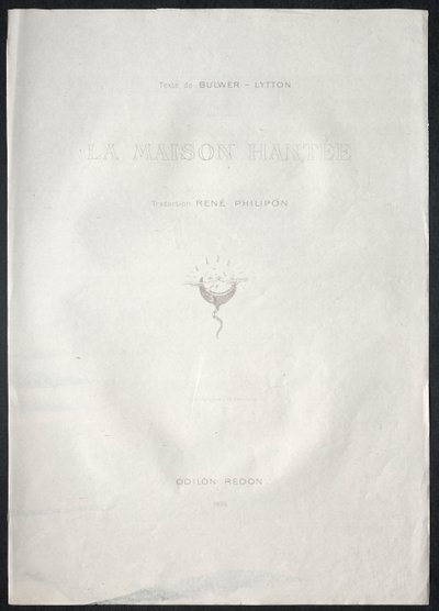 Titelplade af Odilon Redon