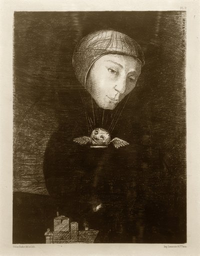 Trist stigning af Odilon Redon