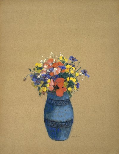 Blomstervase af Odilon Redon