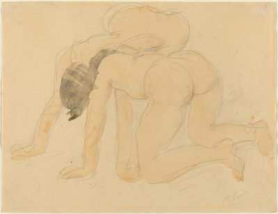 To nøgenbilleder af Odilon Roche