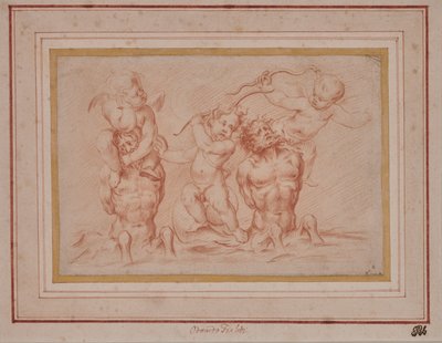 Tritons og Putti af Odoardo Fialetti