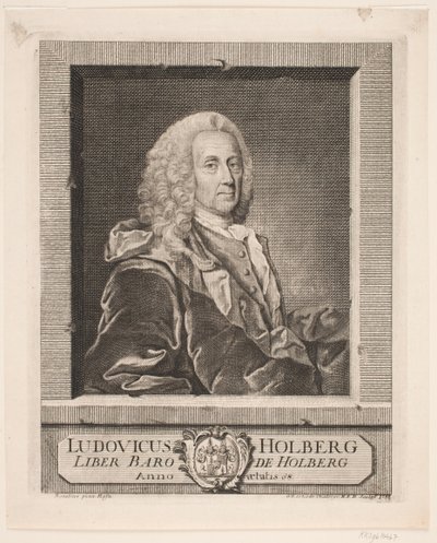Ludvig Holberg af Odvardt Helmoldt de Lode