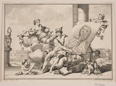 Peder Lasson. Allegoriske Omgivelser. af Odvardt Helmoldt de Lode