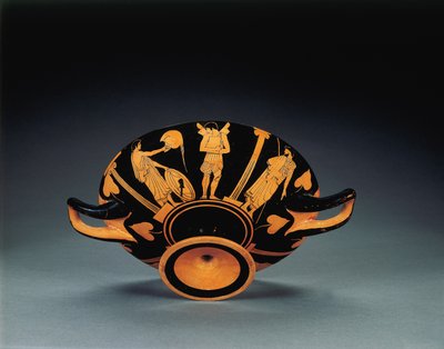 Attisk rødfiguret kylix, ca. 470 f.Kr af Oedipus Painter