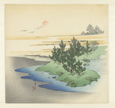 Tidlig morgen af Ogata Gekko