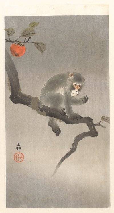 dig i kakiboom af Ohara Koson