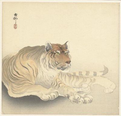 Tiger af Ohara Koson