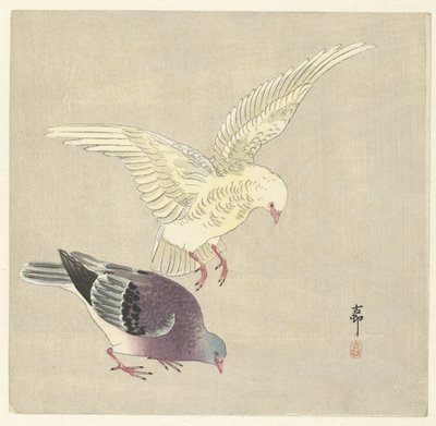 To duer af Ohara Koson