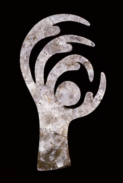 Fuglekloudskæring, 200 BC-400 AD (glimmer) af Ohio Hopewell culture