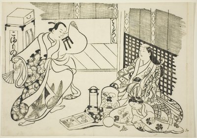 Alle slags husholdningsartikler (Chodo zukushi), fra serien "Famous Scenes from Japanese Puppet Plays (Yamato irotake)" af Okumura Masanobu
