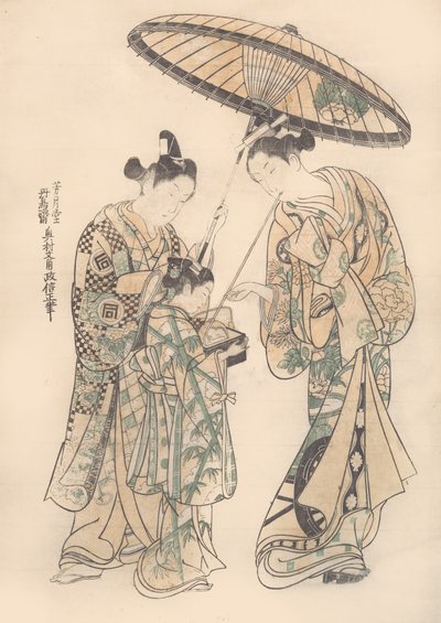 To figurer. af Okumura Masanobu