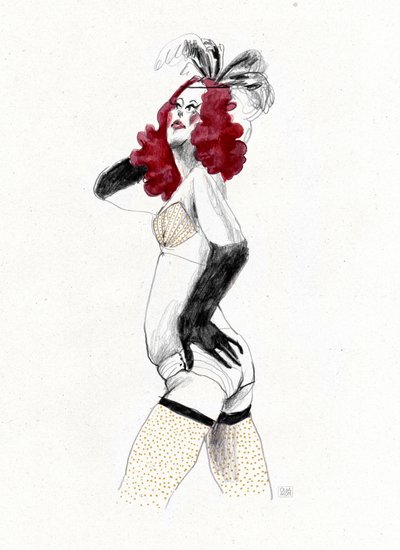 Burlesk af Olga Skomorokhova