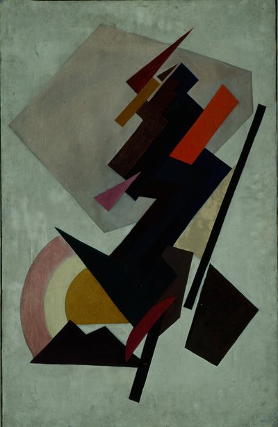 Abstrakt komposition. Suprematisme, 1910