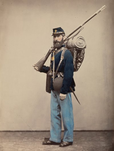 Træthed, Marching Order, 1866. af Oliver H. Willard.