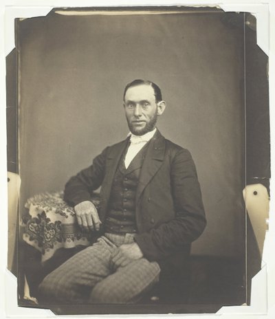 Uden titel [portræt af en skægget mand], 185059. af Oliver H. Willard