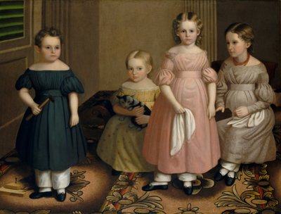 De Alling Børn, ca. 1839 af Oliver Tarbell Eddy