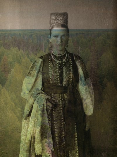 Russkie krasavitsy, 2024 (digital mixed media) af Olivia Gozzano