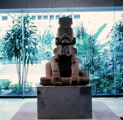 Monument 1 fra San Martin Pajapan, præ-klassisk periode (sten) af Olmec Olmec