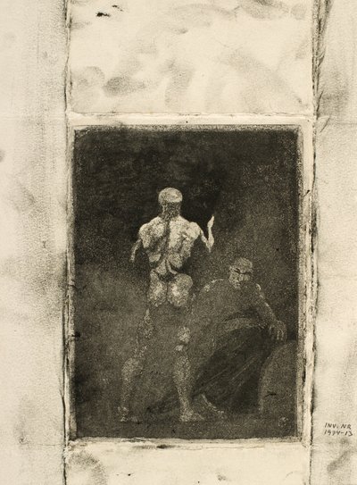 Daedalus og Ikaros af Oluf Hartmann