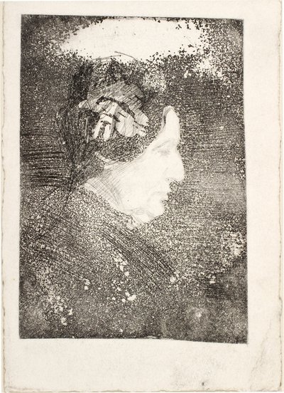 Kunstnerens moder af Oluf Hartmann