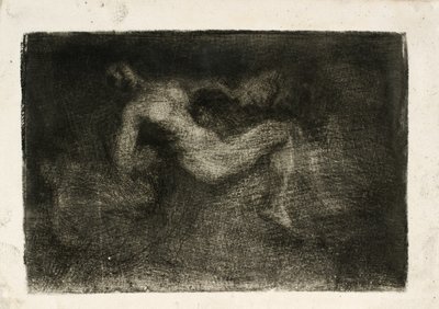 Zephyr bortfører Psyche af Oluf Hartmann