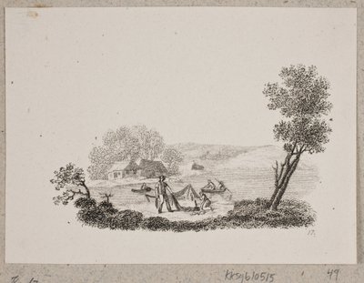 Den gamle og de unge fiske af Oluf Olufsen Bagge