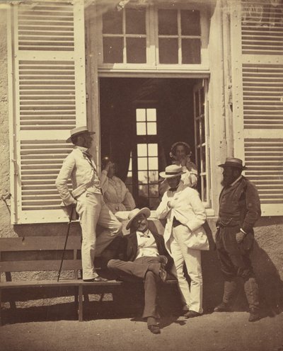 Nogle Familiars af Louis Robert, ca. 1860. af Olympe Aguado