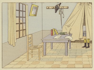 En løjtnant i Valence i 1785, Napoleon rejste sig før daggry af Onfray de Breville Job