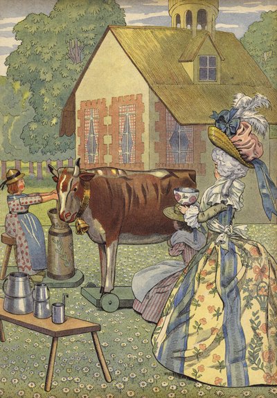 Marie-Antoinette ved Trianon af Onfray de Breville Job