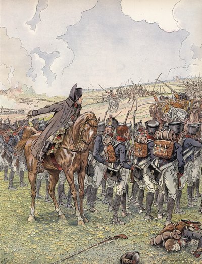 Napoleon på felttog i begyndelsen af 1813 af Onfray de Breville Job