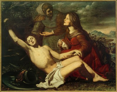 Sankt Sebastian v. Sankt Irene passede af Onofrio Palumbo