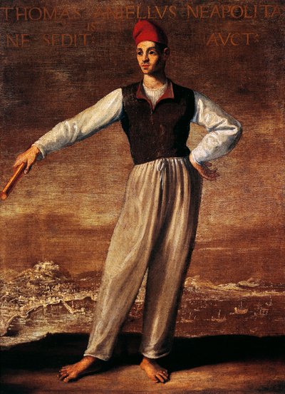 Portræt af Tommaso Aniello d