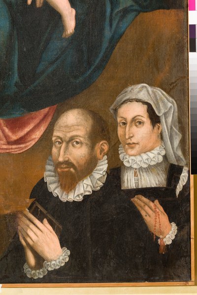 Katarinas bryllup, detalje af Orazio da Spinazzola Iacobetta