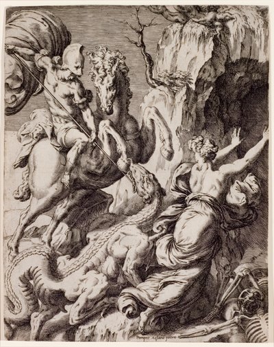 St. George af Orazio de Sanctis