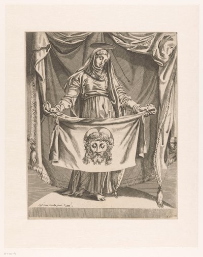Veronica med svedklud af Orazio de Santis (attributed to)