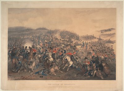 Slaget ved Balaclava den 25. oktober 1854, 1855 af Orlando Norie